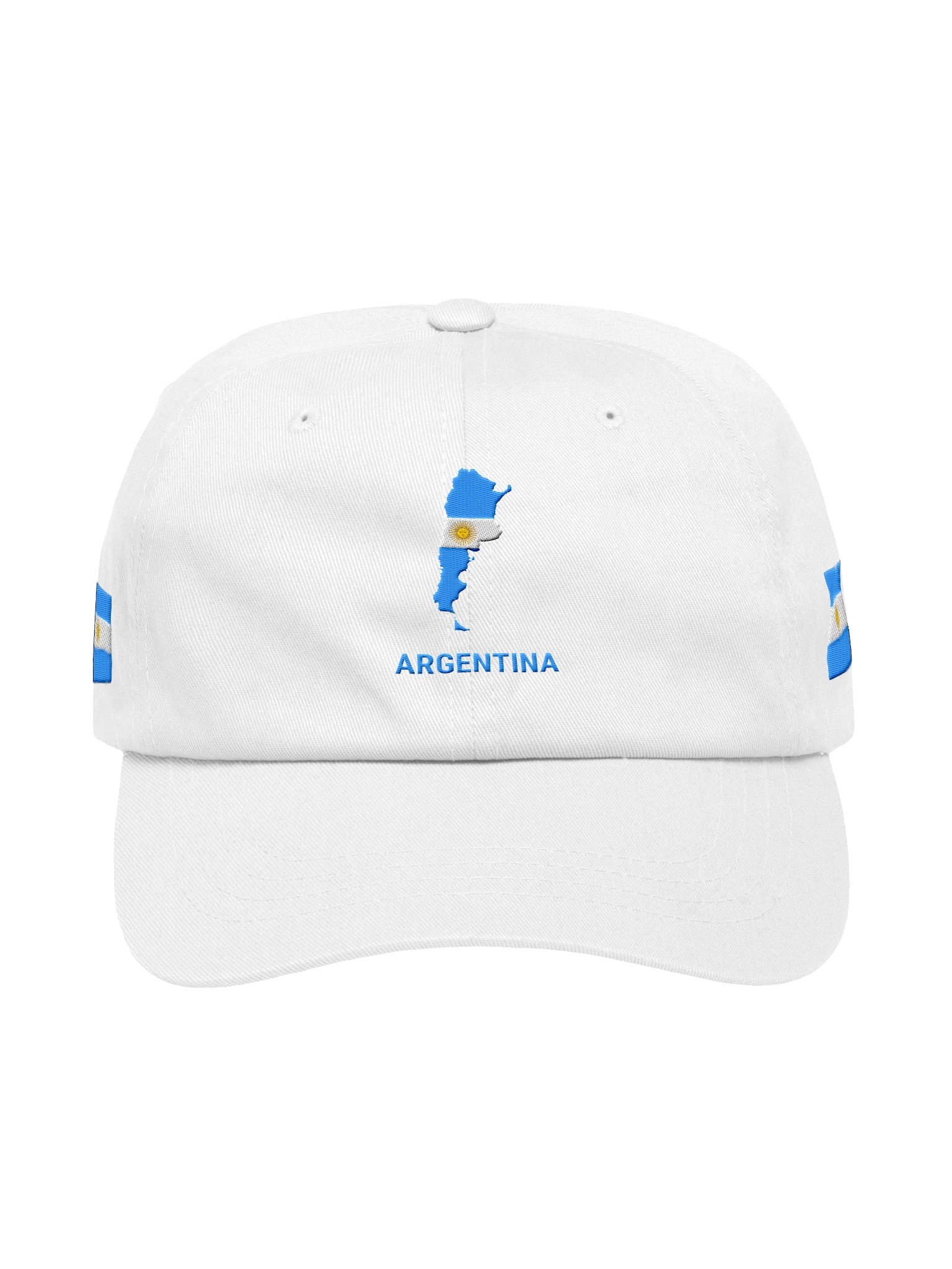 Argentina 2026 World Cup Flag Dad Hat - Argentina Soccer Fan Cap - Premium Embroidered Chino Cotton Twill product image (1)