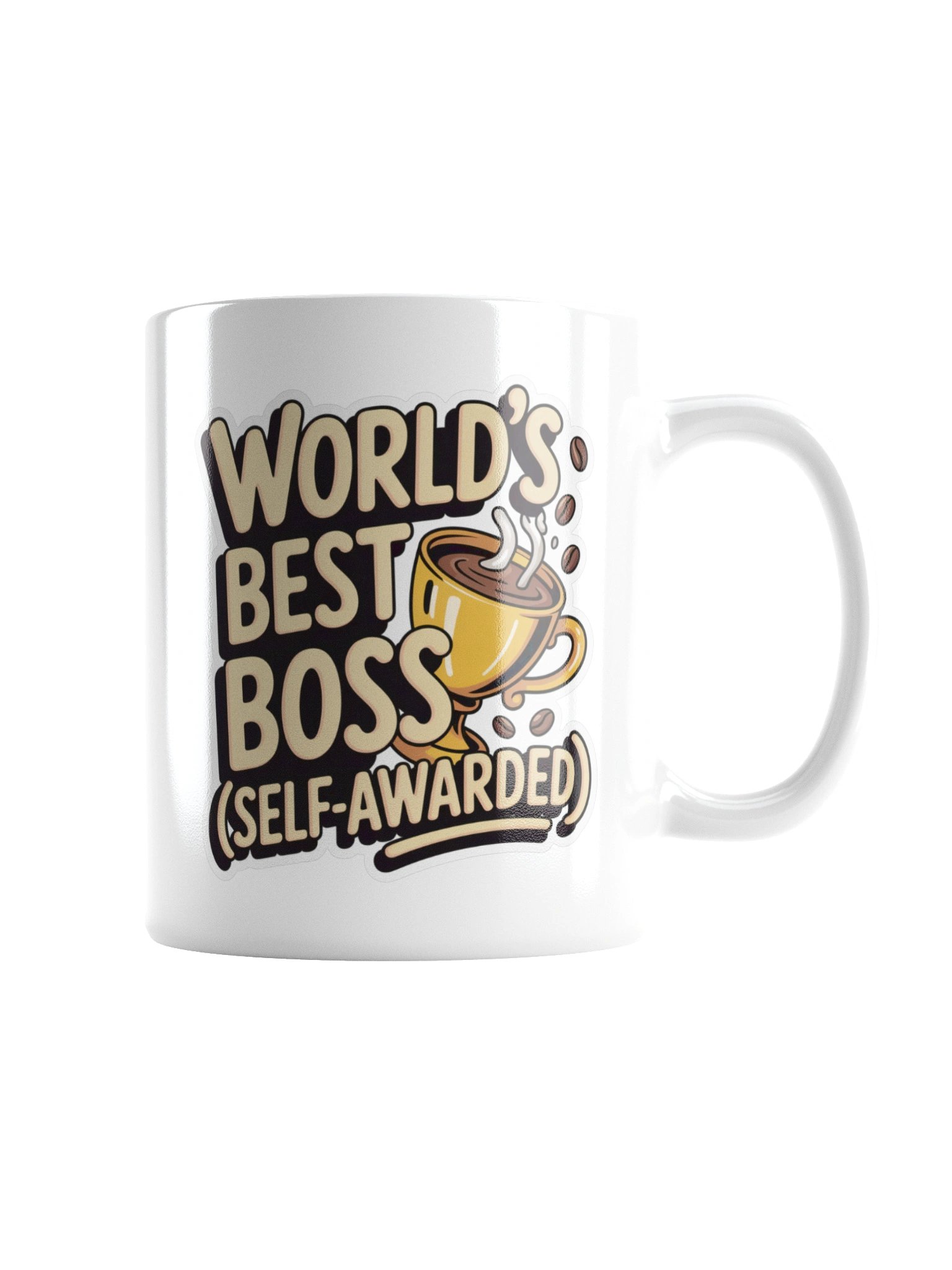 World’s Best Boss Self-Awarded Coffee Mug – Funny Office Gift product image (9)