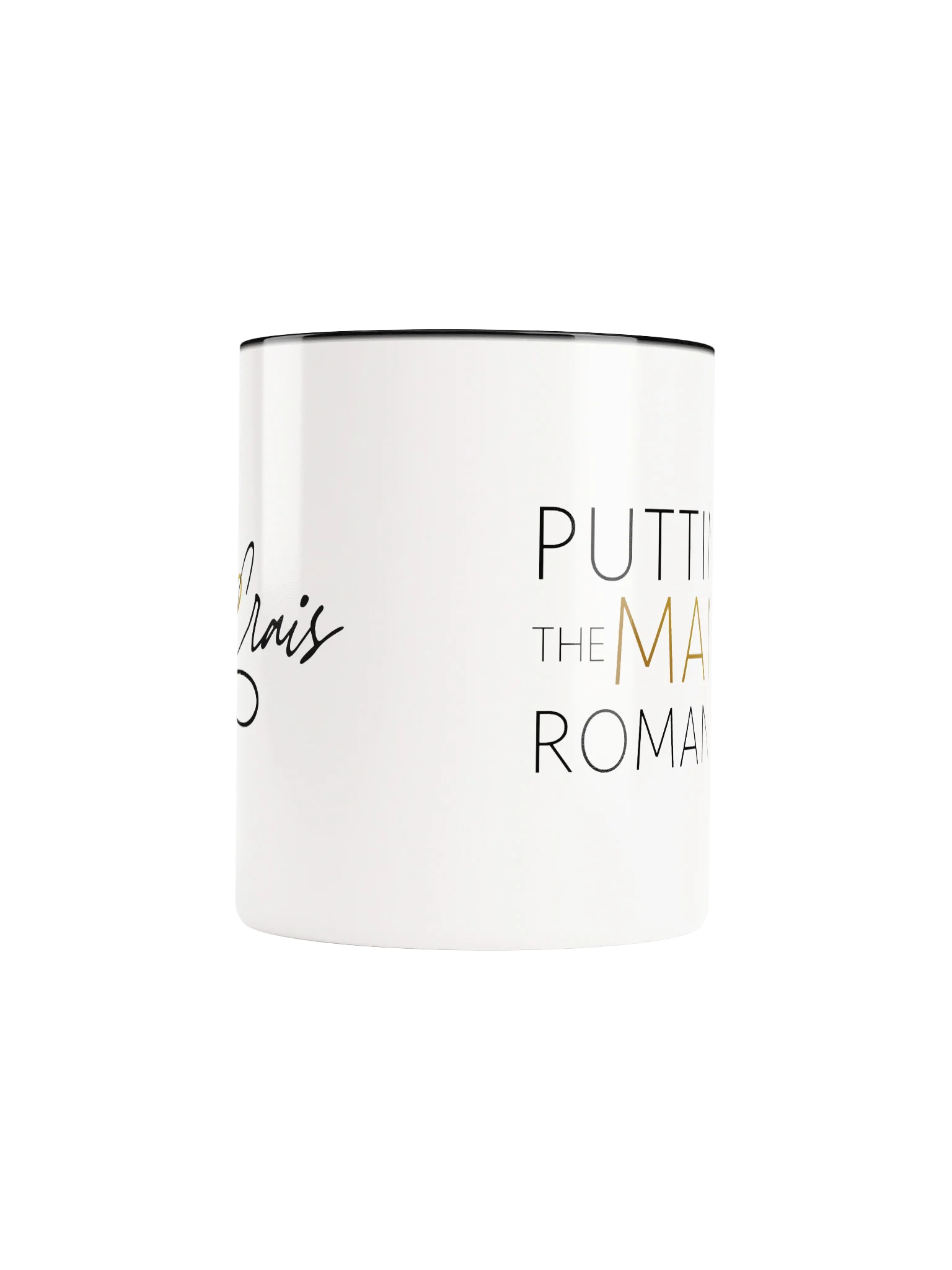 Connor Crais Branded Mug (White/Black) product image (3)