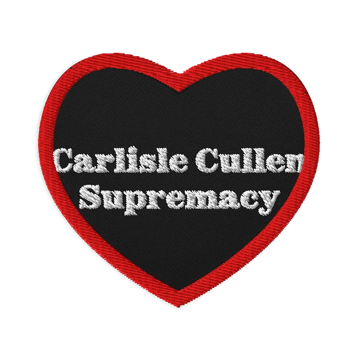 "Carlisle Cullen Supremacy" Embroidered Patch product image (1)
