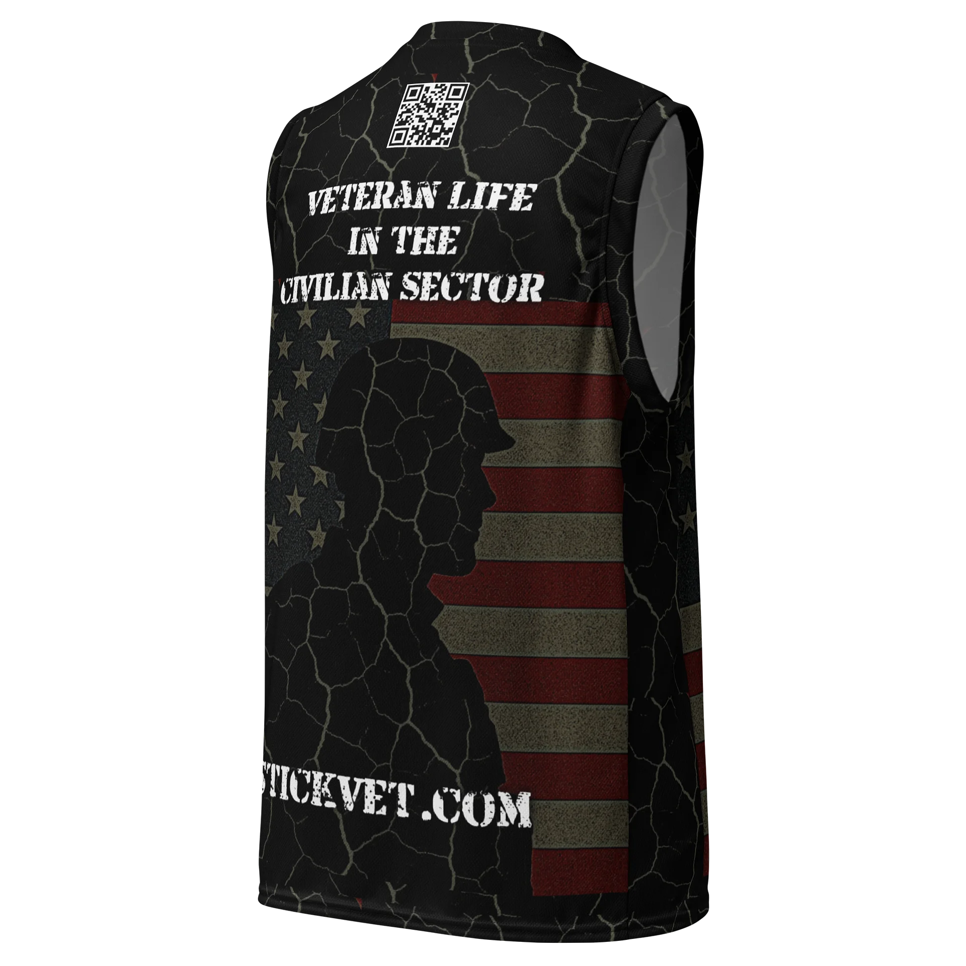 Cracking Under Patriotism Athletic Tank product image (3)