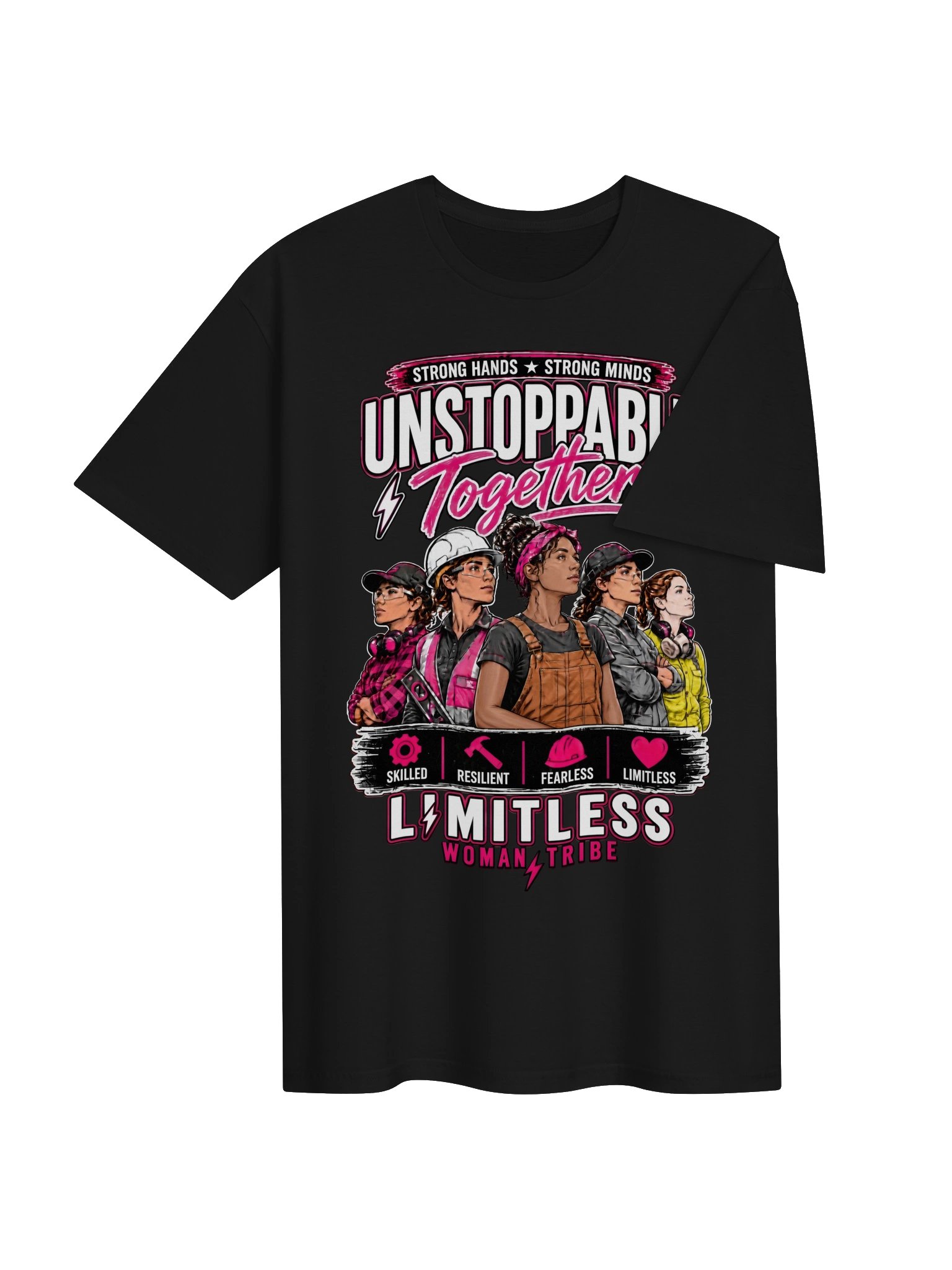 Unstoppable Women in Trades Graphic Tee product image (4)