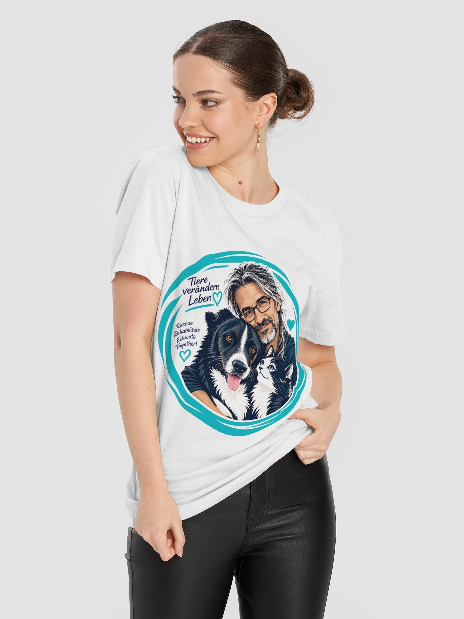 AAS · Tiere verändern Leben – Comic Shirt product image (8)