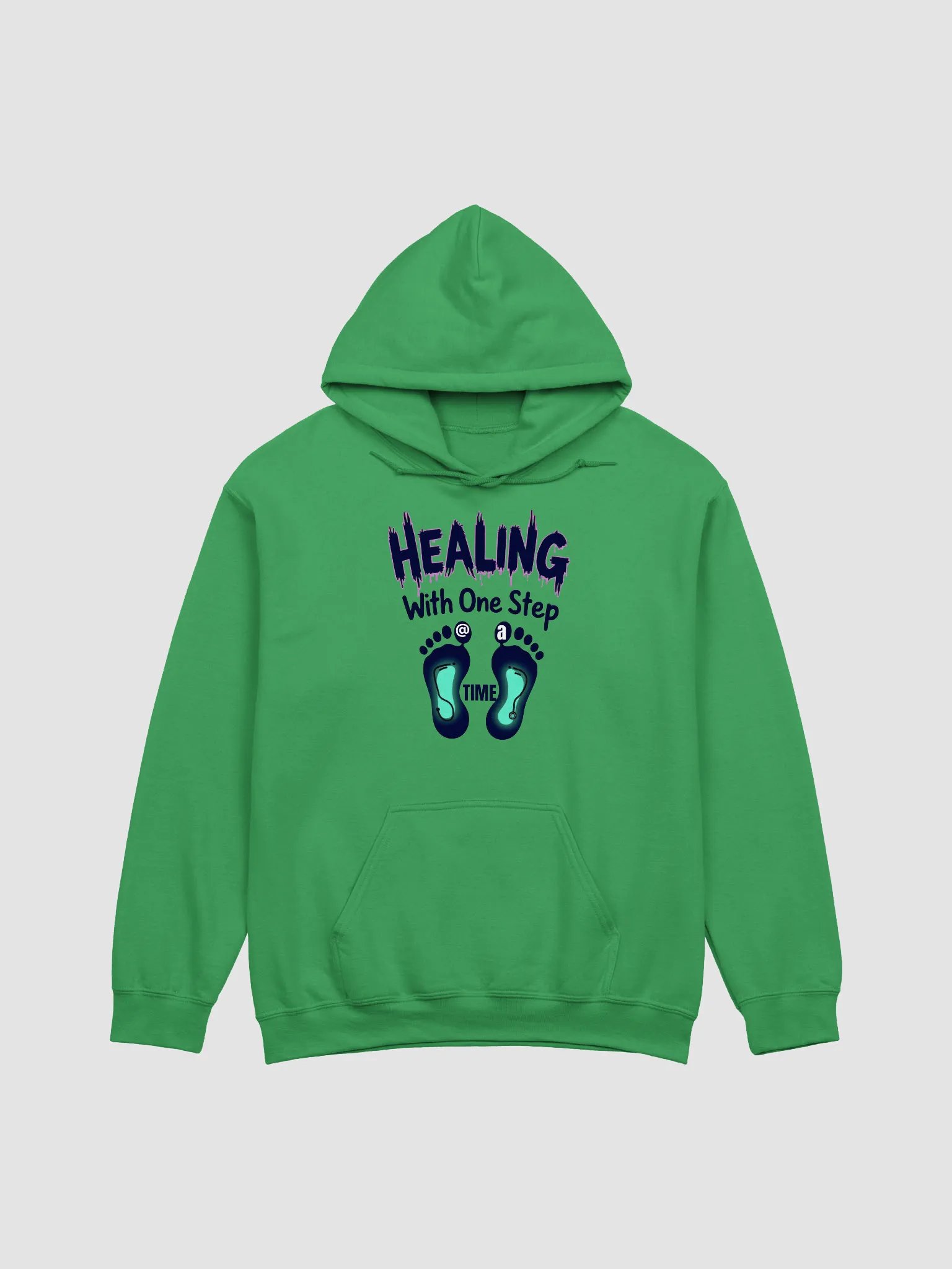 Healing Footprints Gradient Hoodie product image (5)