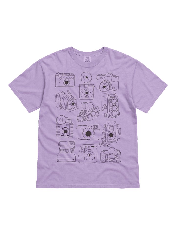 Dark Academia Vintage Cameras Shirt – Retro Film Photography Graphic Tee product image (51)