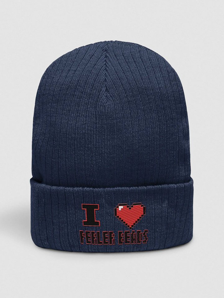 I Heart Perler Bead 2 Beanie product image (1)
