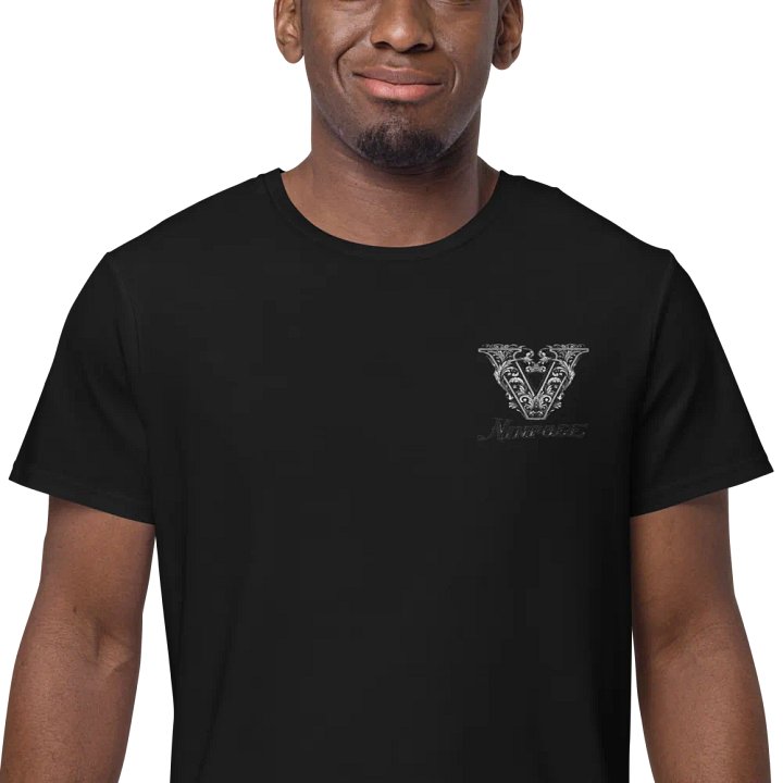Ornate Floral 'V' Monogram T-Shirt product image (1)