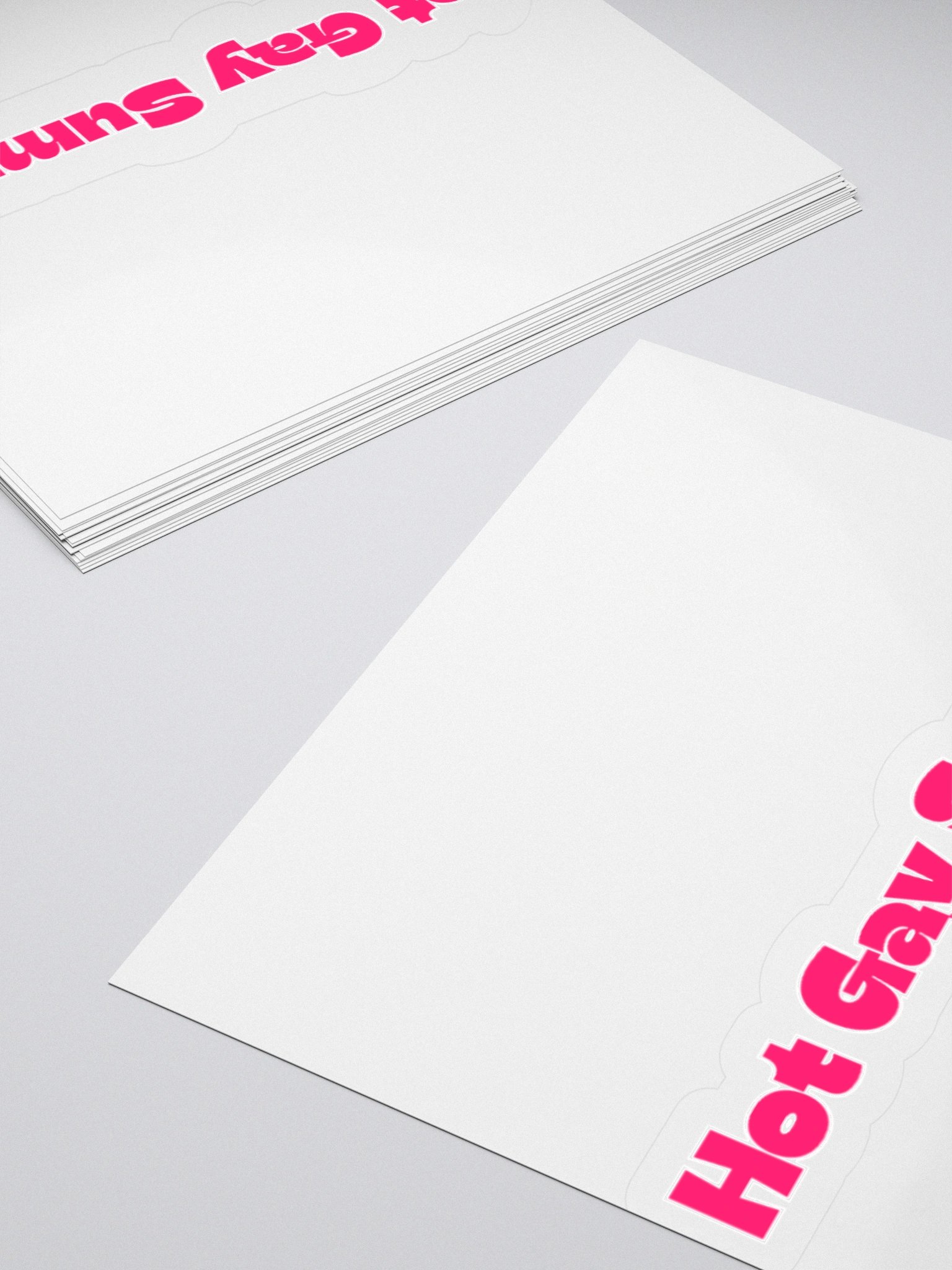 Hot Gay Summer Sticker product image (14)