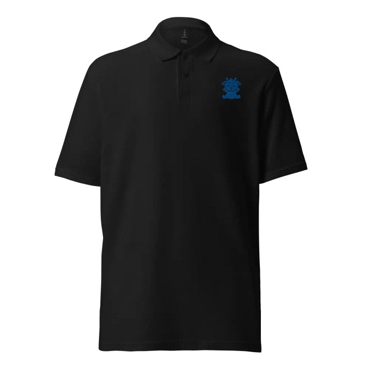 BLUE LOGO Unisex Polo Shirt product image (1)