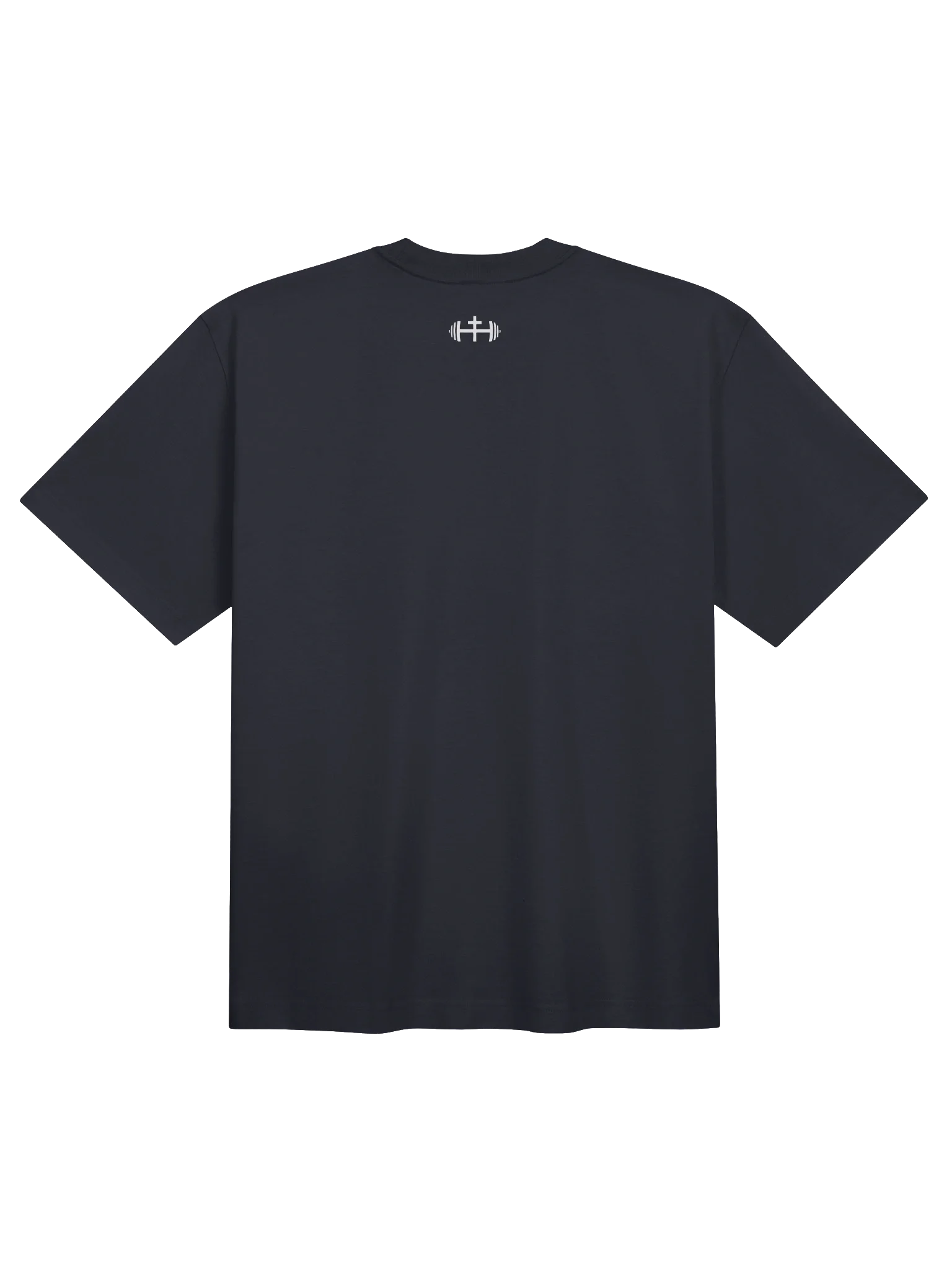 His House Mens Middleweight Oversized T-shirt - Ink Blue/Mushroom by His House