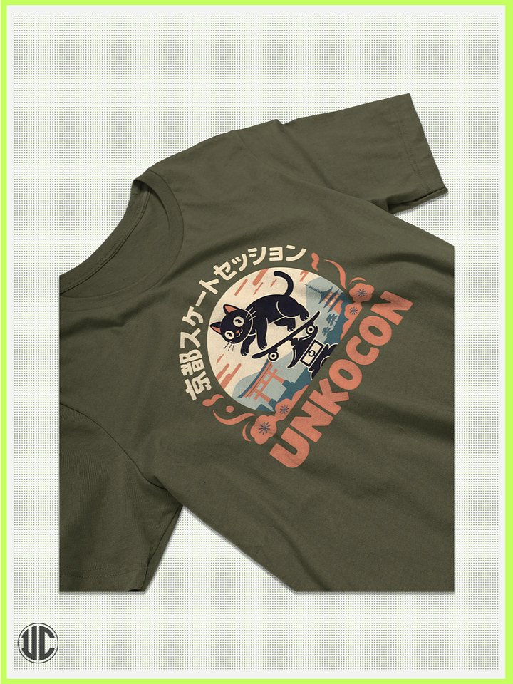 Kyoto Skate Session – UnkoCon Graphic T-Shirt product image (2)