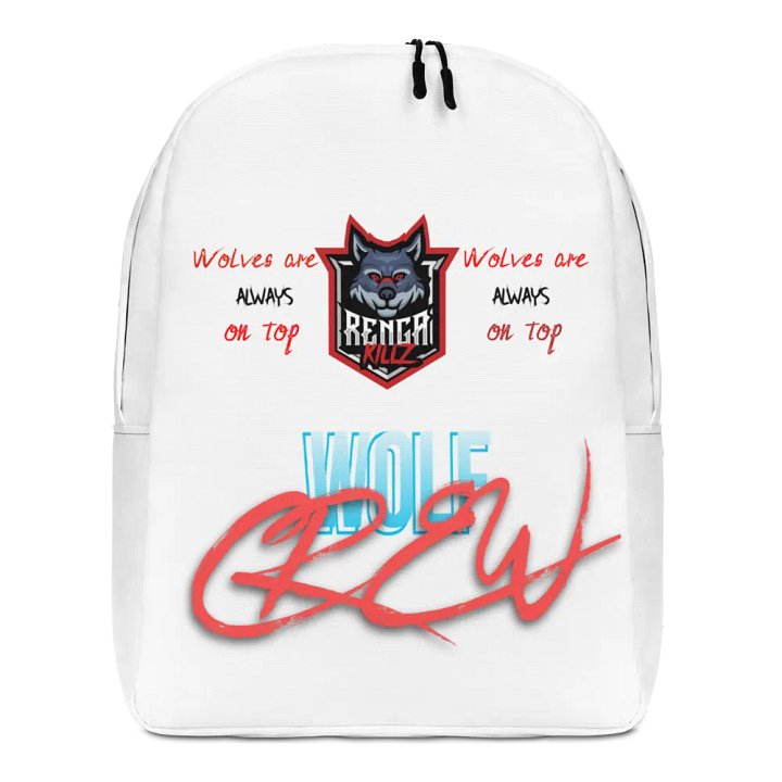 Wolves are always on top backpack product image (1)