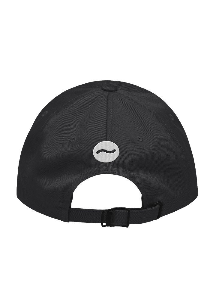 ATMA NAMASTE Dad Hat — Hiwaves Frequency (Black & Yellow) product image (8)