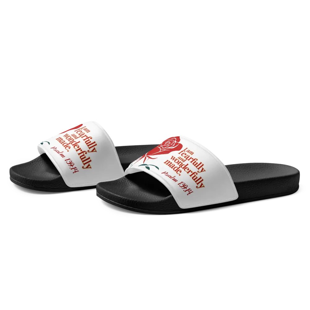 Fearfully and Wonderfully Made Women's Slides product image (9)