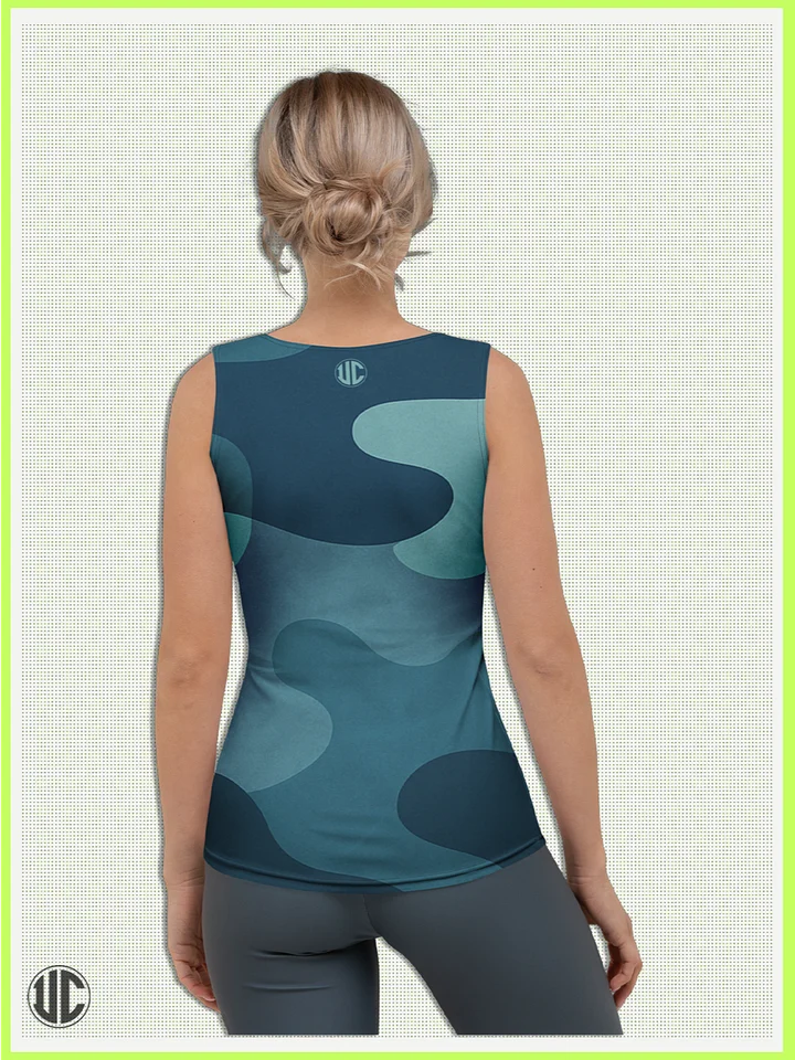 Zahra’s Ocean Wave Camo – Women’s Tank Top product image (2)