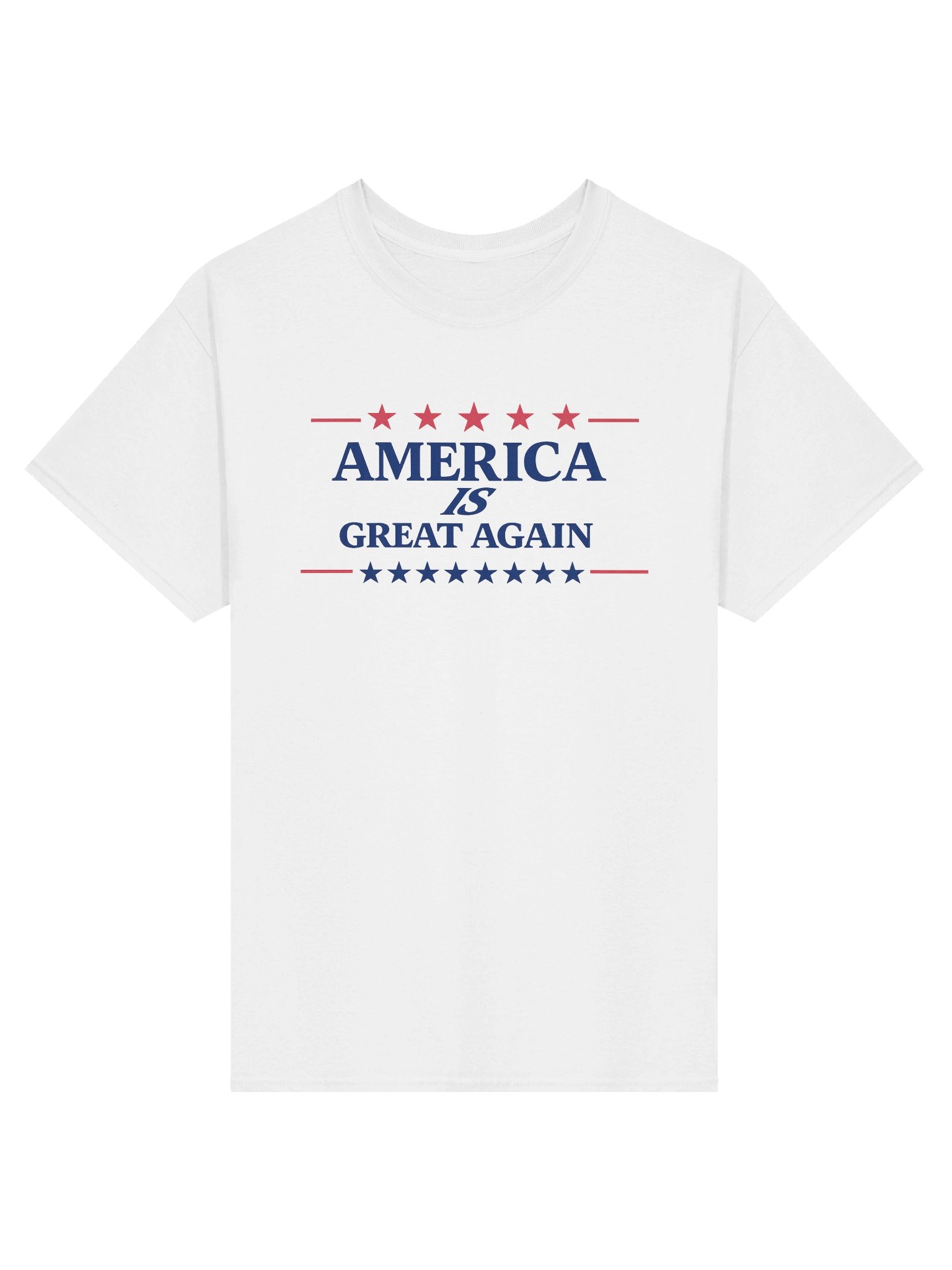 AMERICA IS GREAT AGAIN tee Shirt Front only product image (13)
