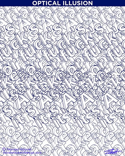 What does this Stereogram say? Can you read it?