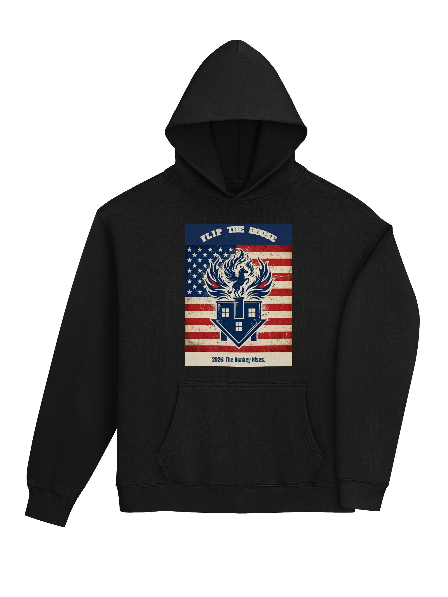 Flip the House Hoodie (Bold Title) product image (8)