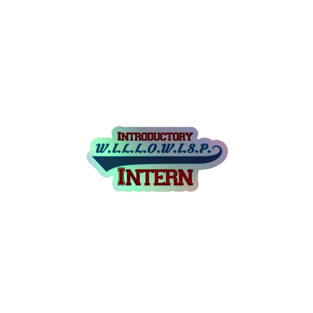 WILLOWISP Intern Sticker product image (1)