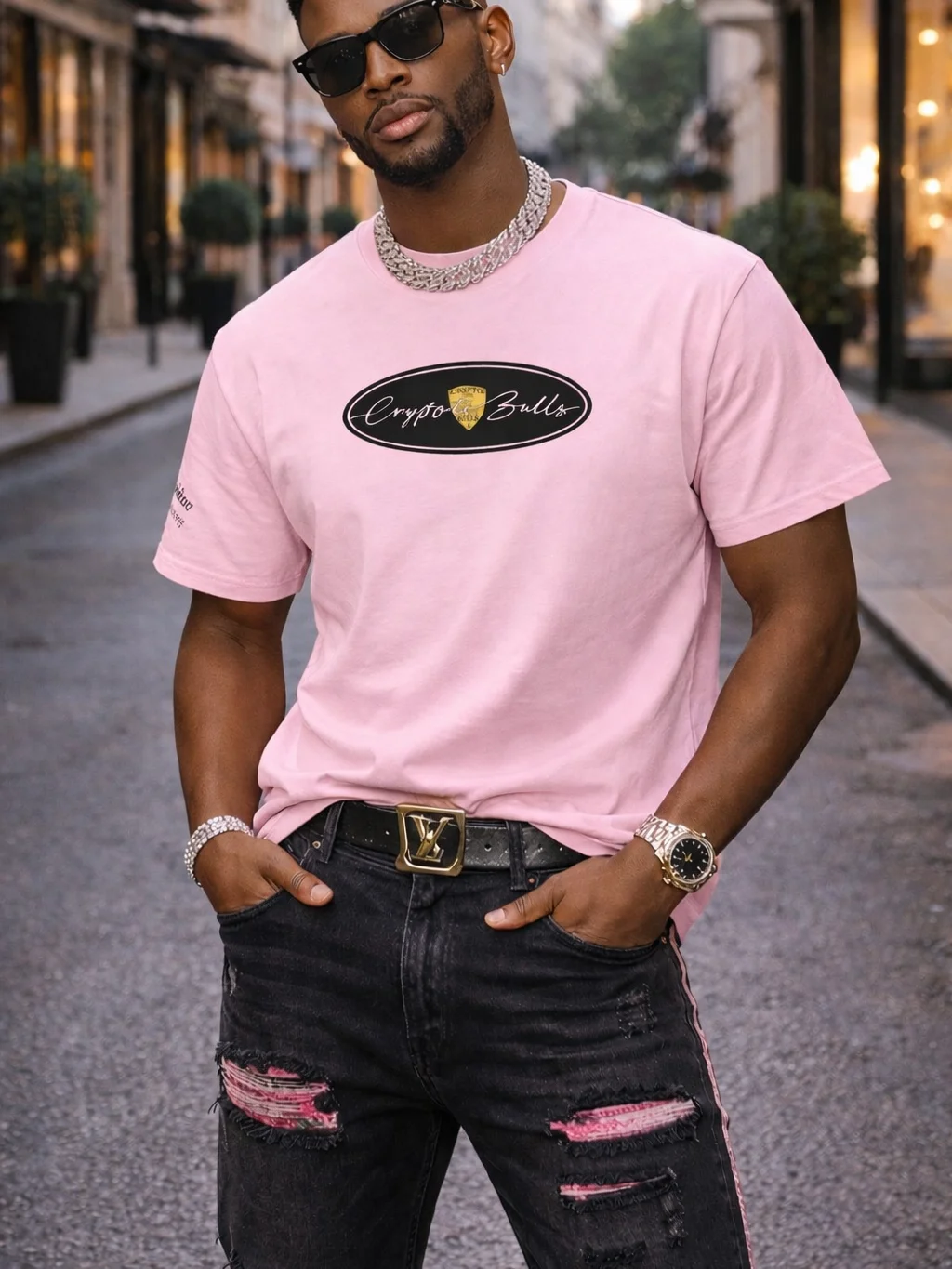 Bullish Oval Signature Tshirt product image (1)