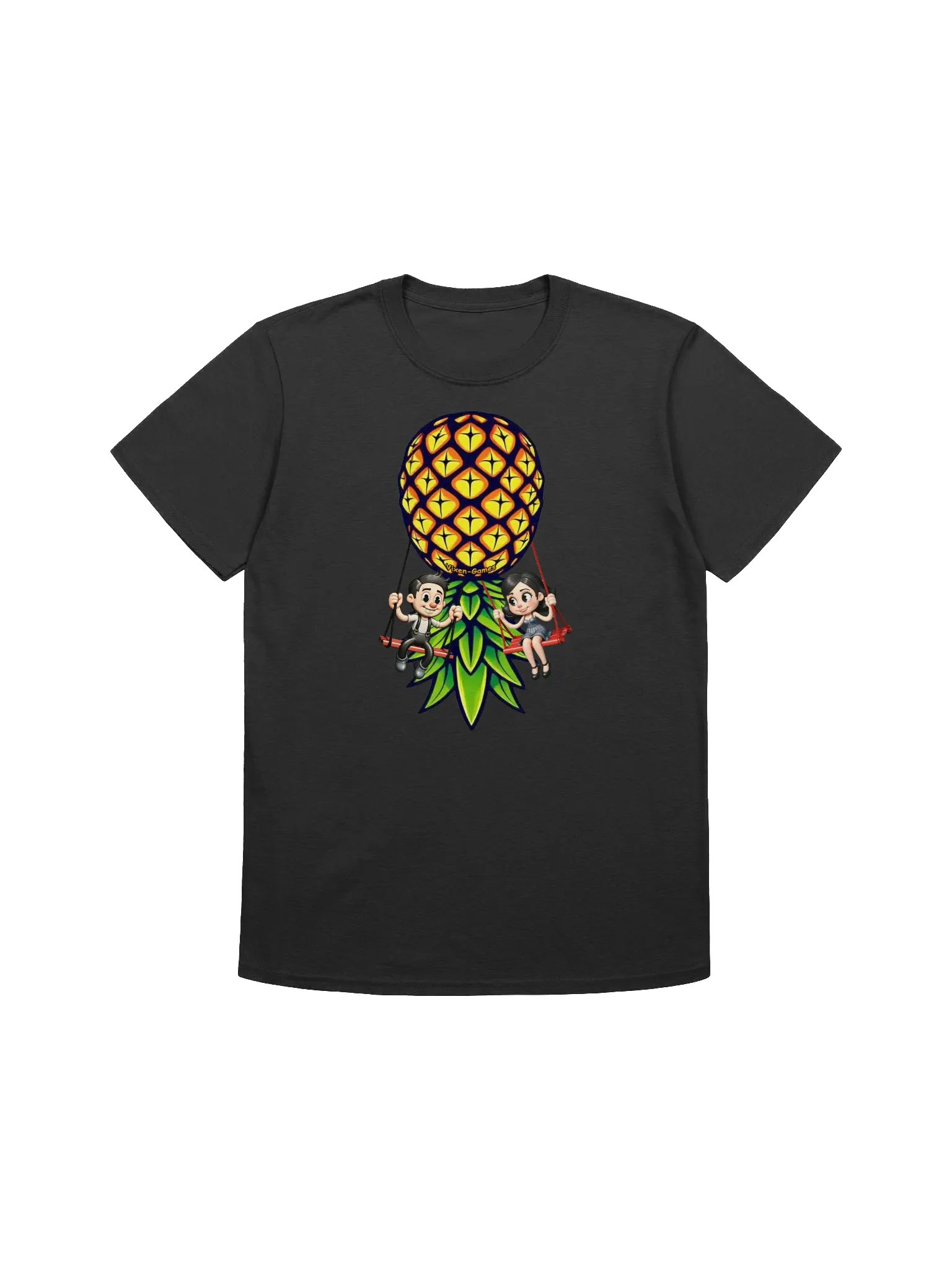 Cutie Patootie Swinger Pineapple Couple T-Shirt product image (1)