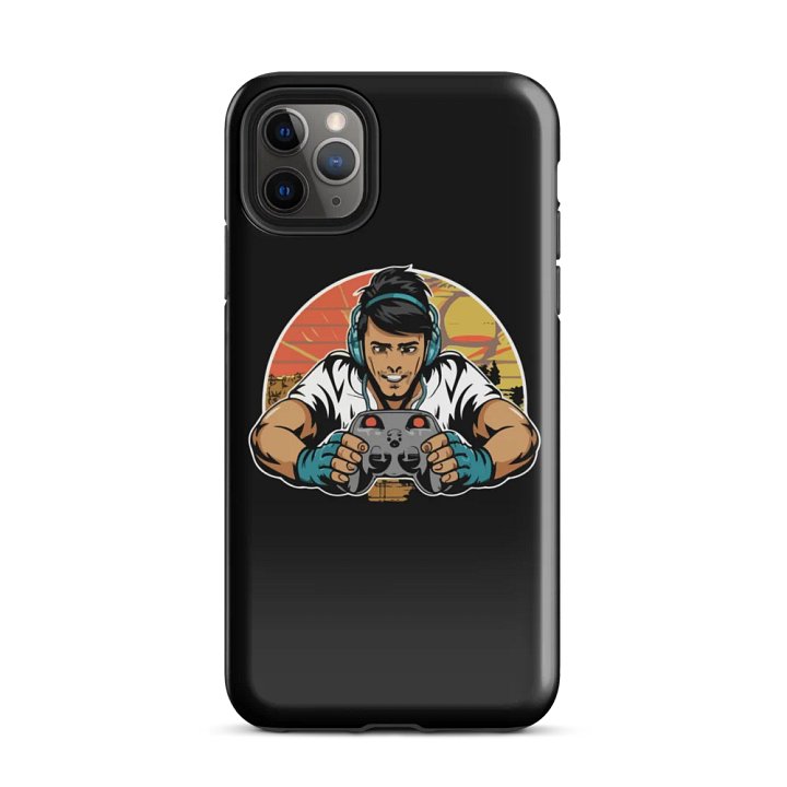 Sunset Gaming Vibes iPhone® Tough Case – Bold & Protective Case for Gamers product image (2)