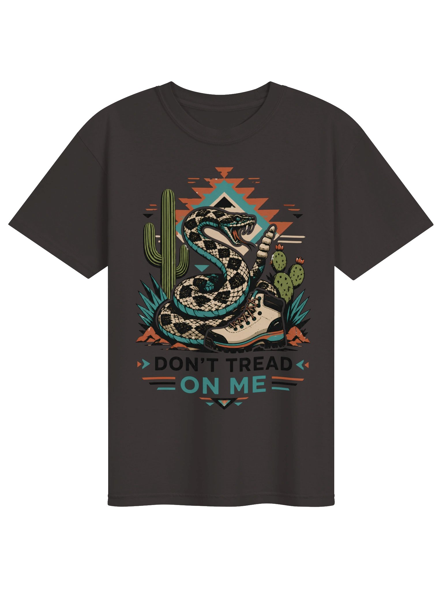 Don’t Tread On Me Snake Desert Tee product image (1)