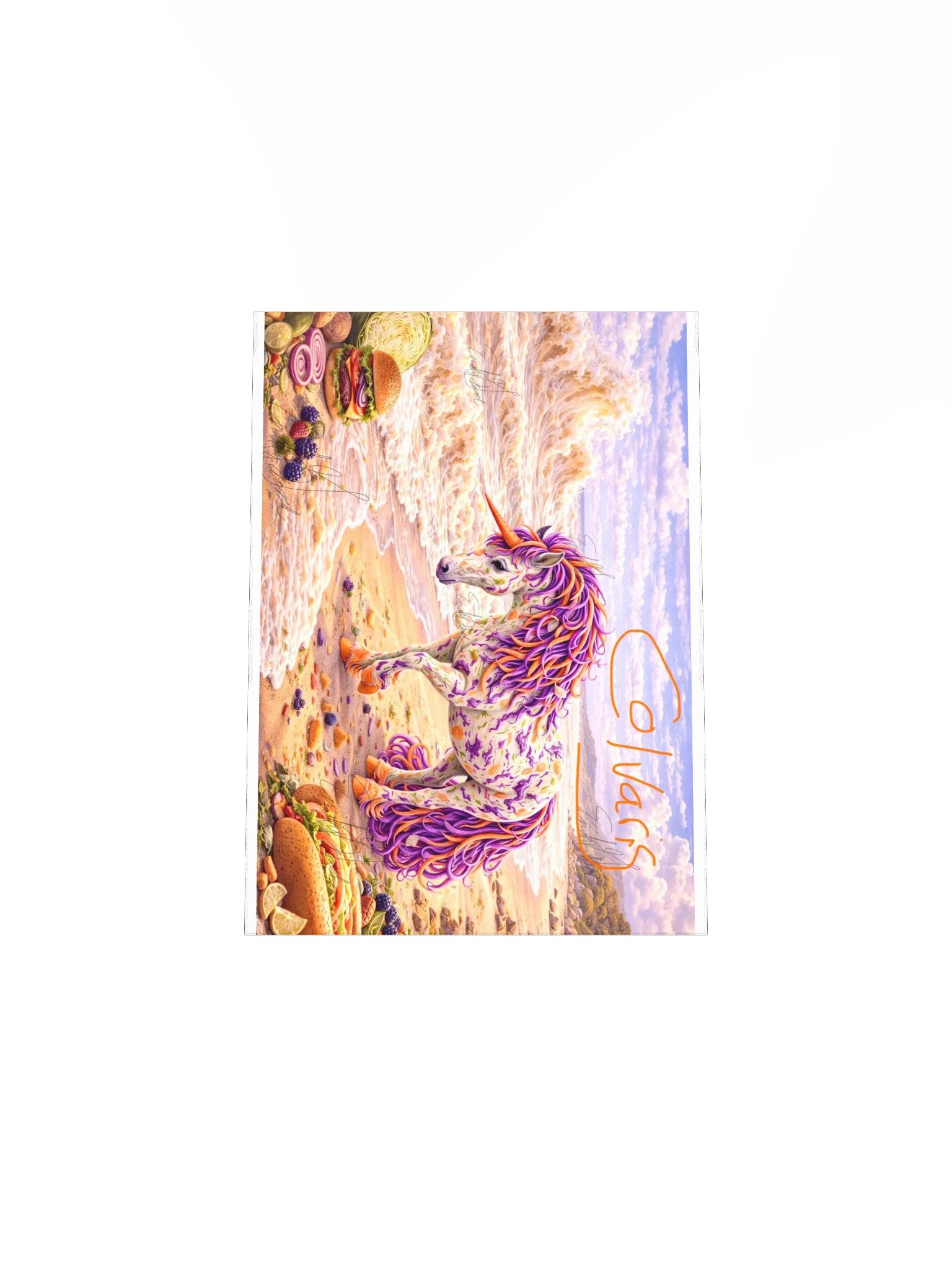 Colvaris — Foodie Unicorn Poster product image (4)