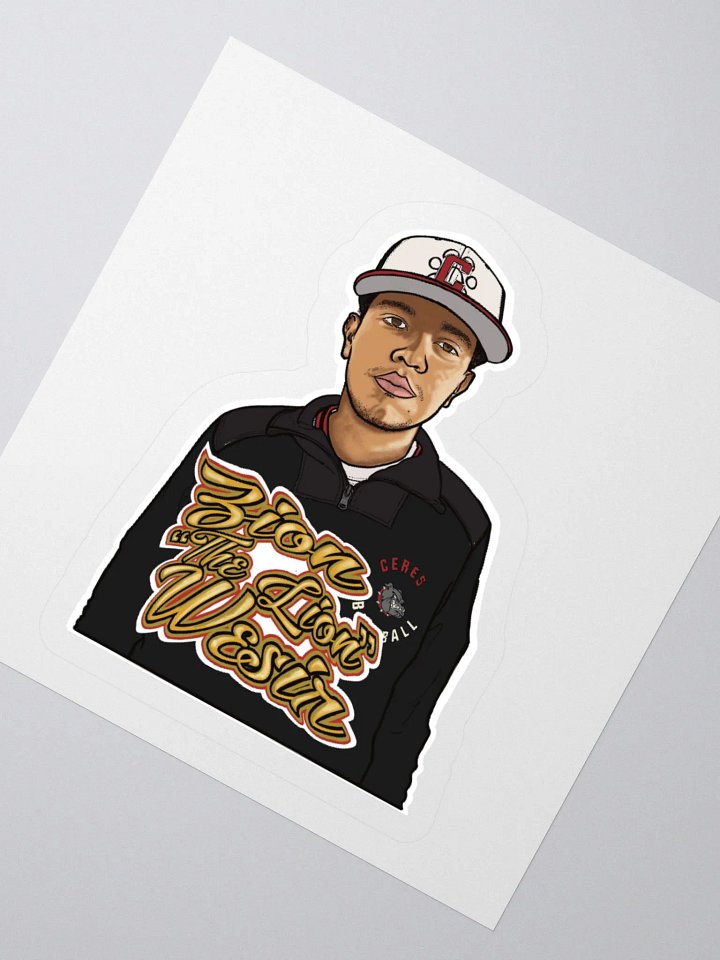 Zion "The Lion" Sticker product image (2)