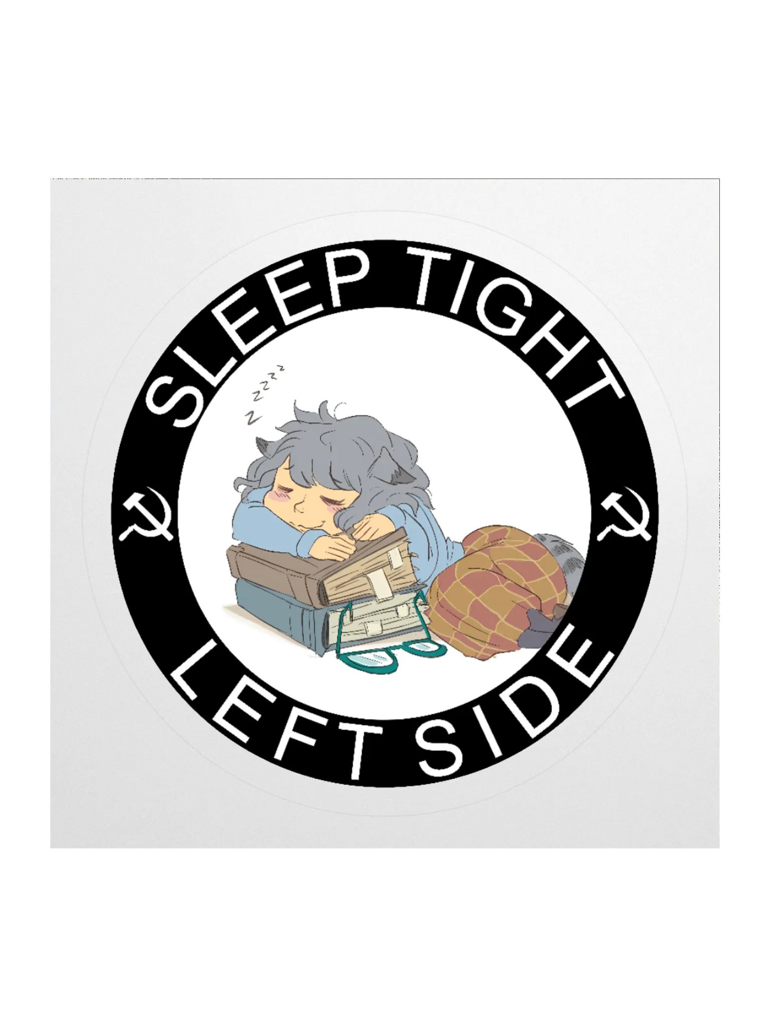 Katherine - “Sleep Tight, Left Side” Sticker product image (2)