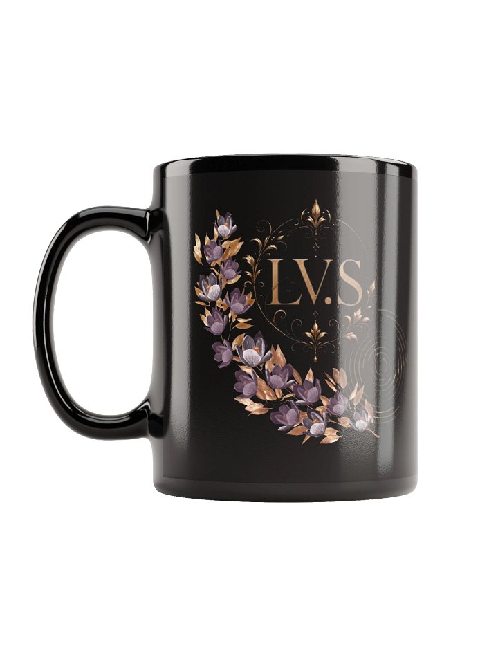 LV. S - black glossy mug product image (1)