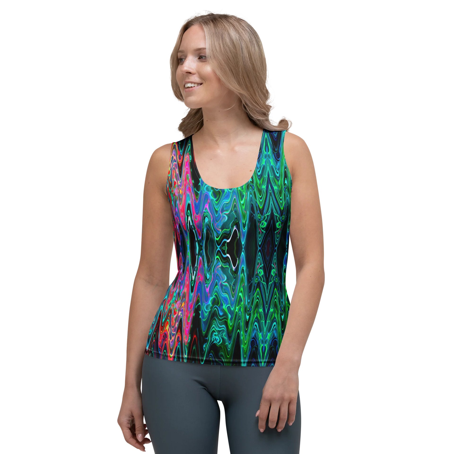 Radiant Resonance Fracture Women's Tank Top product image (1)