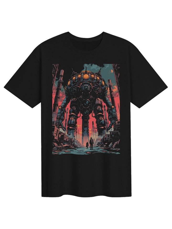 Giant Mech Retro-Futurist T-Shirt product image (1)