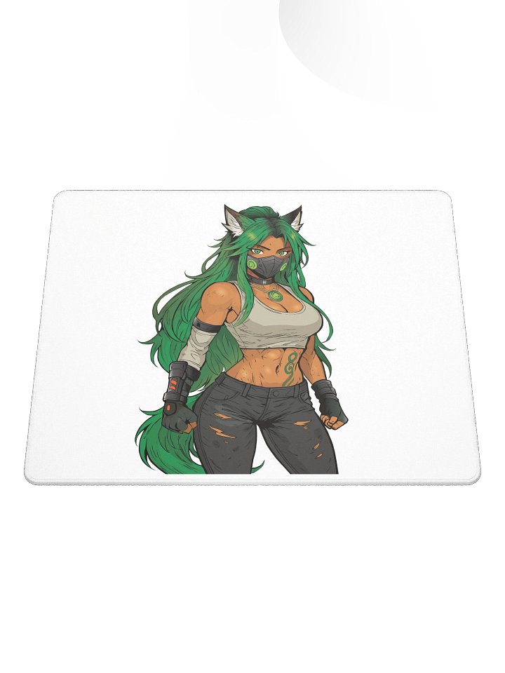 Fox-Eared Gamer Mouse Pad product image (1)