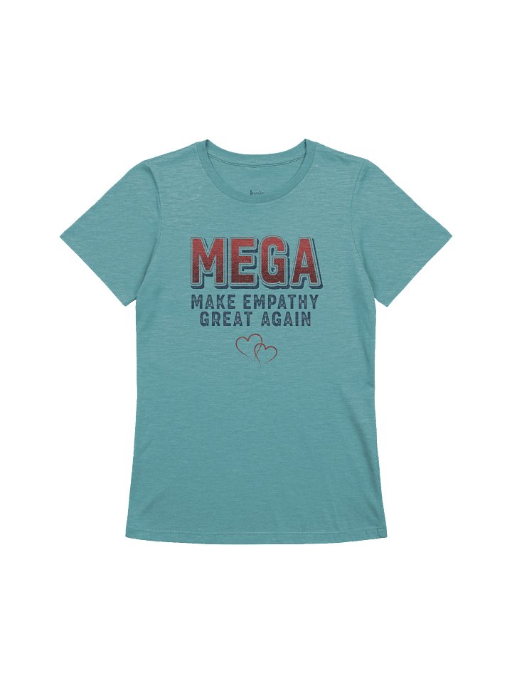 MEGA, women's relaxed-fit, cotton t-shirt product image (1)