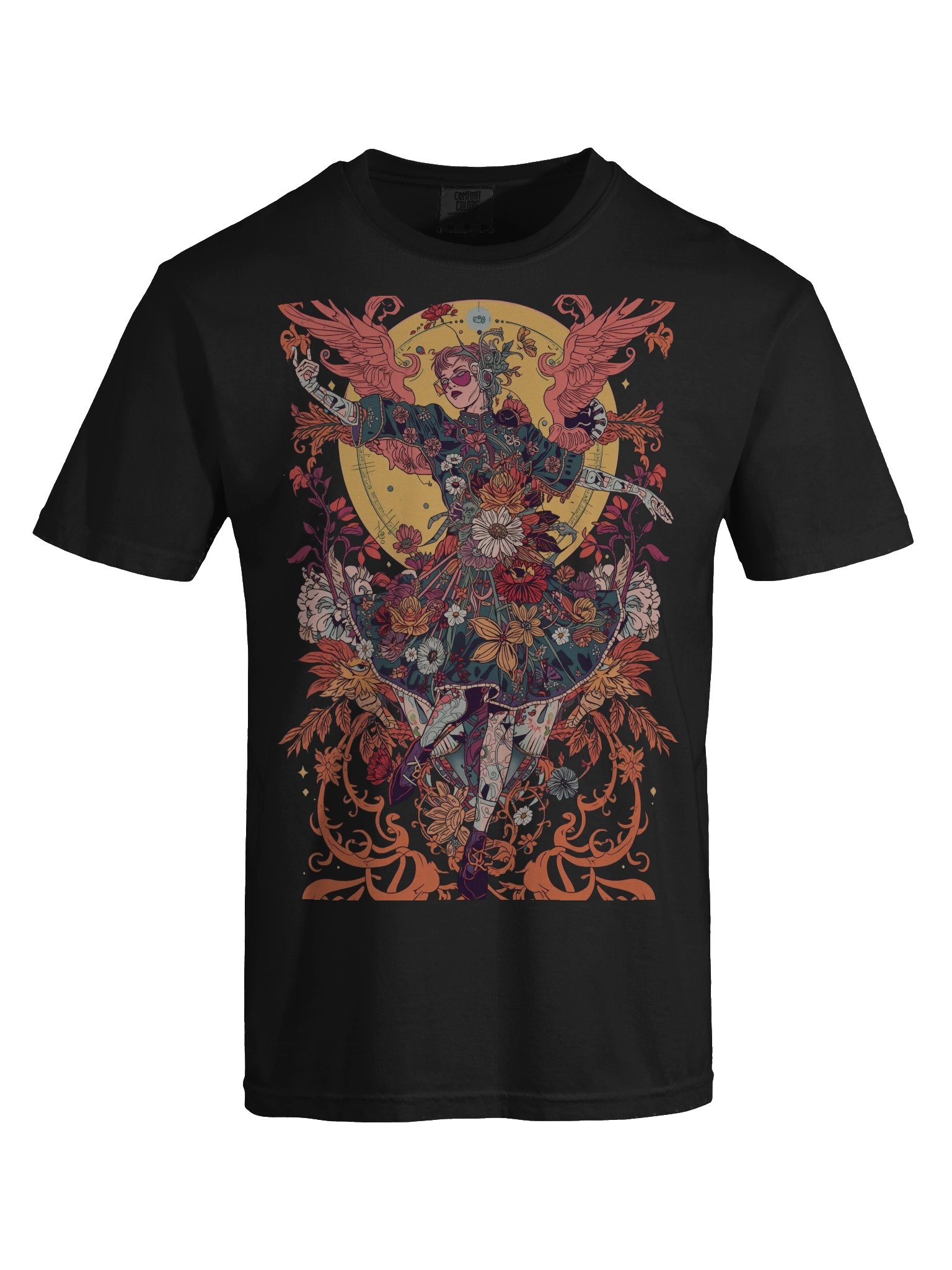 Ornate Floral Halo Heavyweight Tee product image (2)