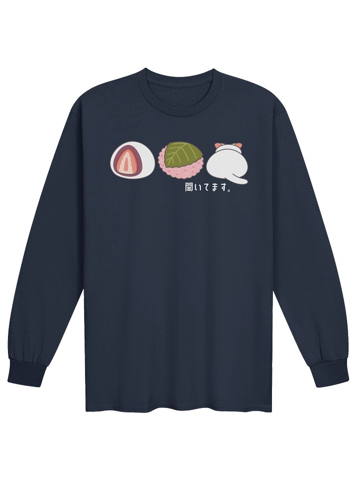Daifuku Mochi Cat - Unisex Adult Long Sleeve T-shirt product image (4)