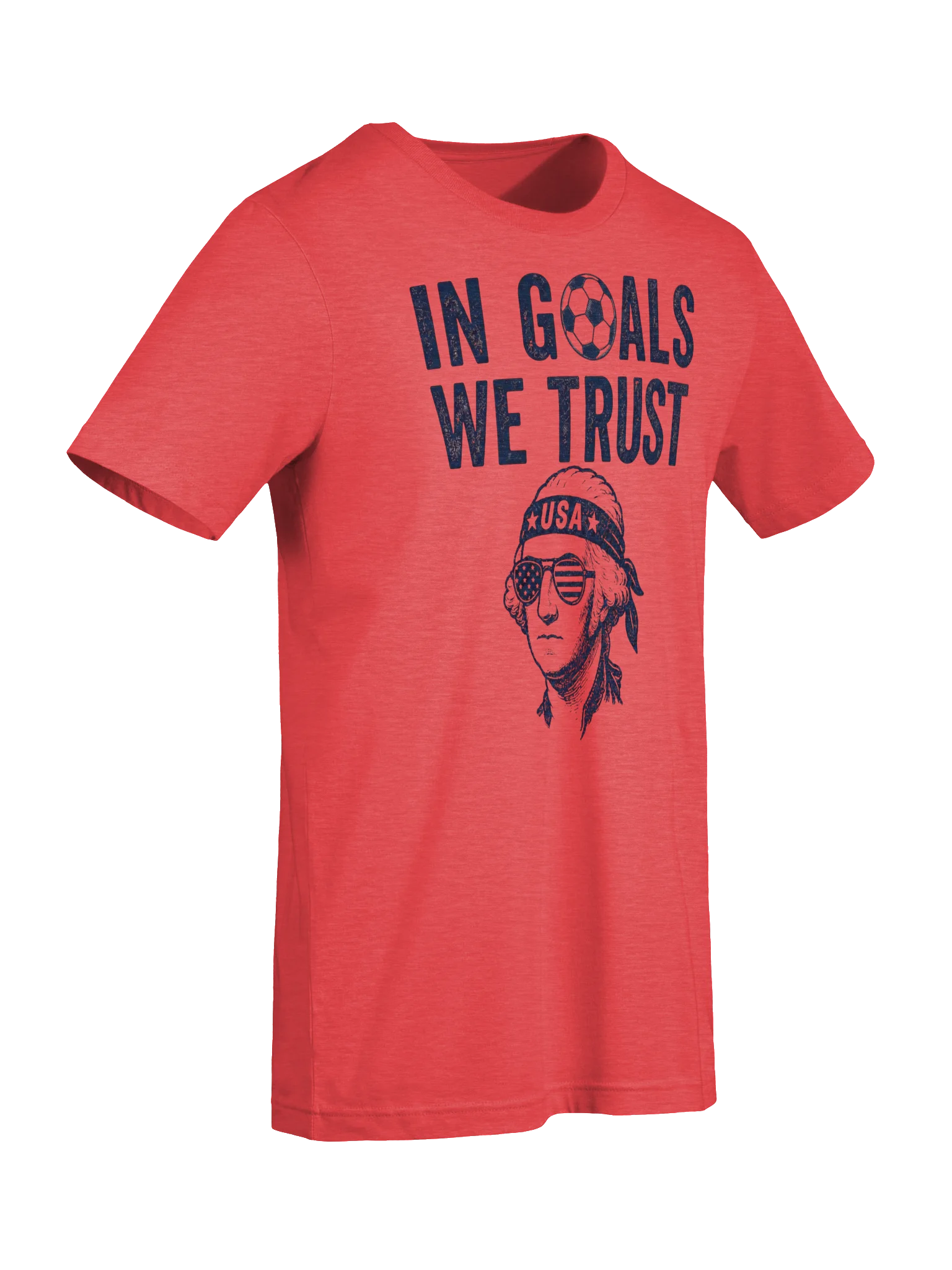 USA In Goals We Trust George Washington Shirt | USA T-Shirt product image (57)