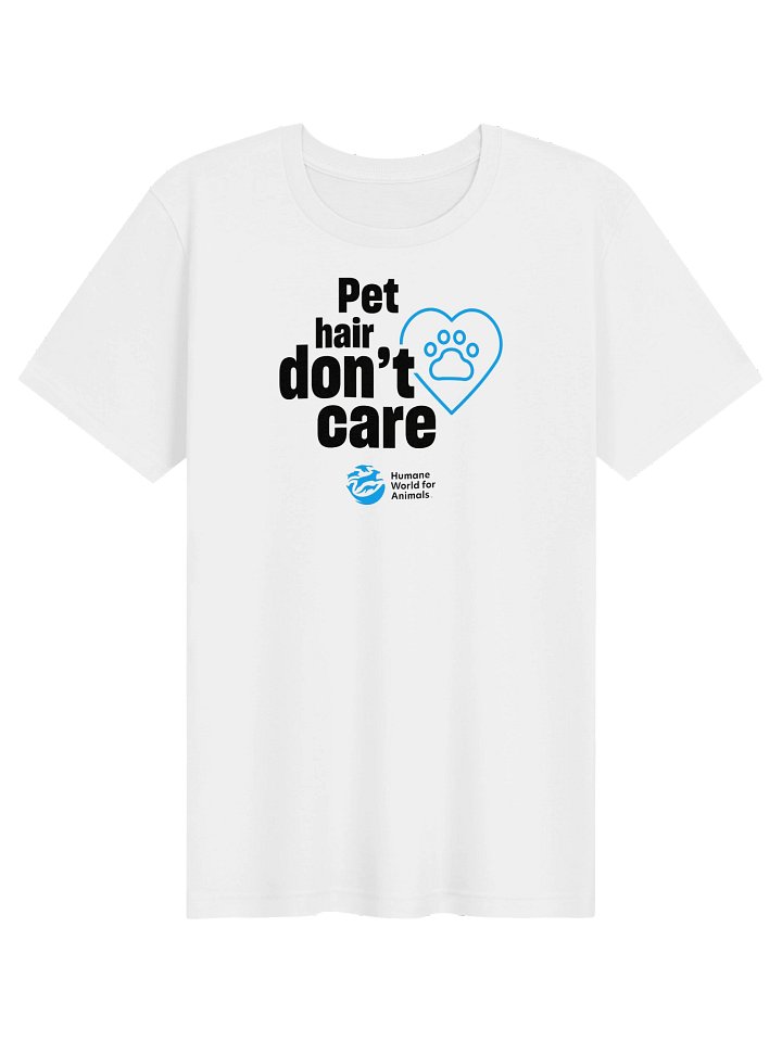 Pet hair don't care - T-shirt product image (1)