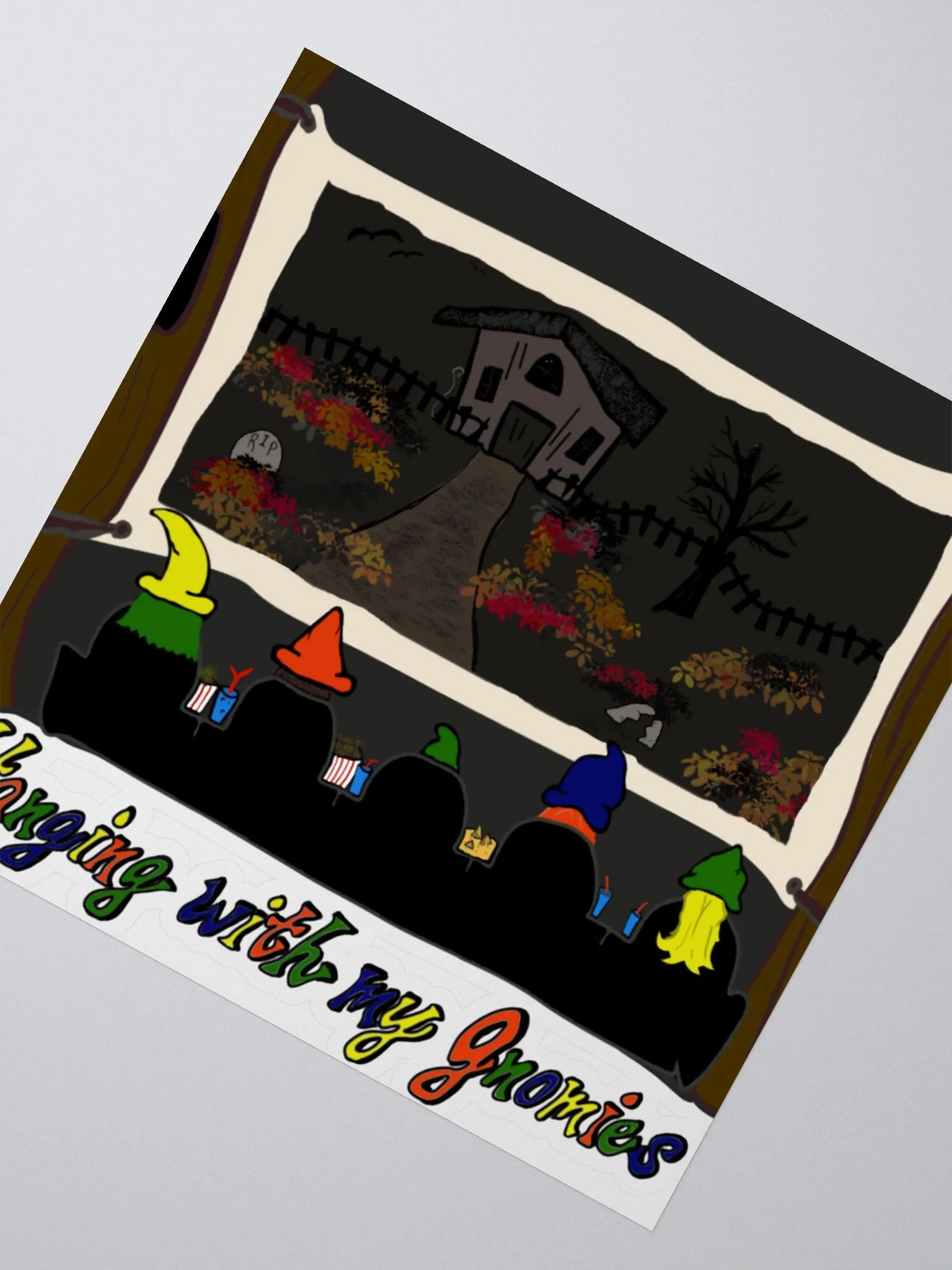 Hanging with my gnomies stickers product image (2)