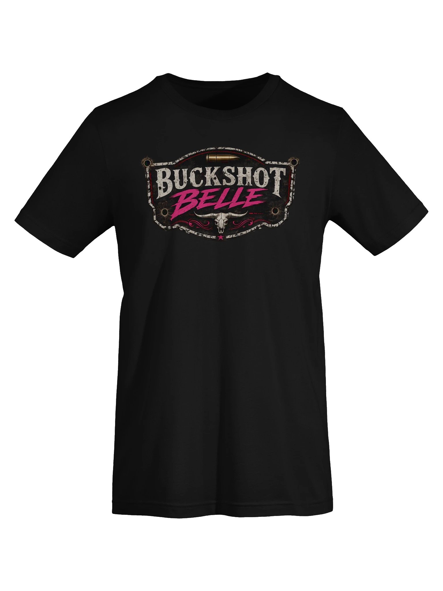 Buckshot Belle Premium Tee (Pink) product image (17)