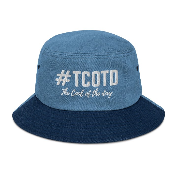 TCOTD Embroidery Bucket Jean Hat product image (1)