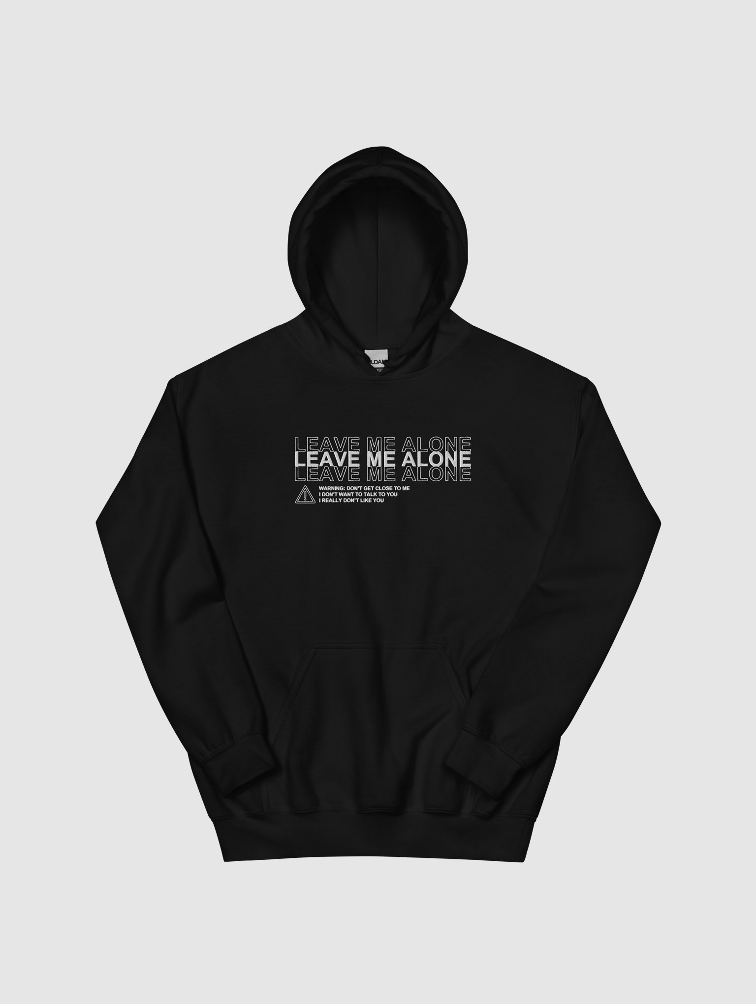 Leave me alone - Hoodie product image (1)
