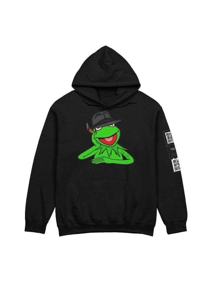 Chill Lucky Frog Hoodie w/QR product image (1)