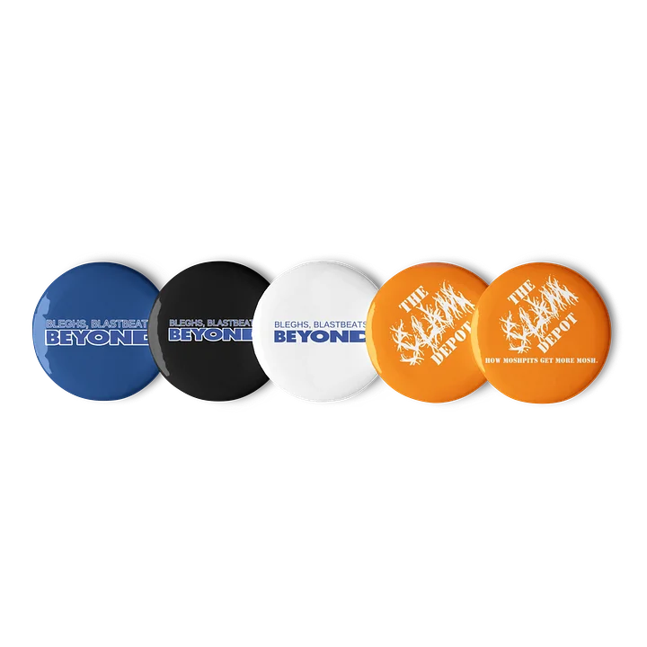 Metal Workforce Parody Pins Set 1 product image (1)
