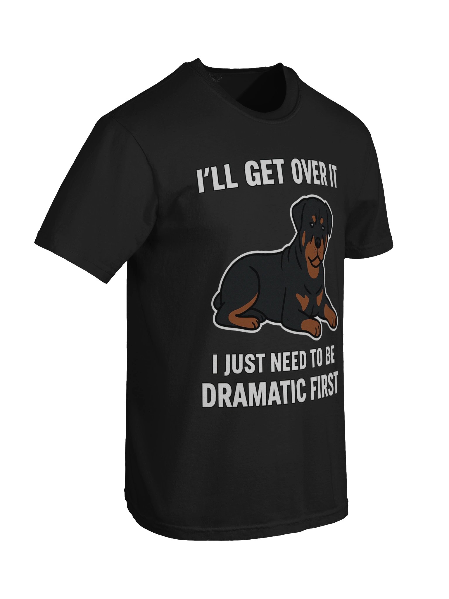 Dramatic Rottweiler Graphic Tee product image (89)