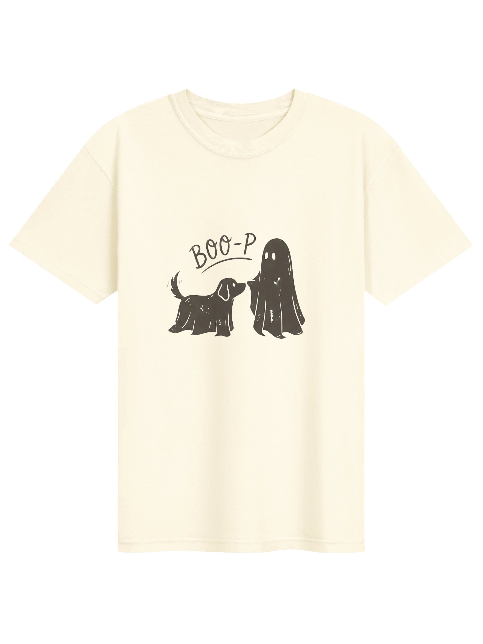 Ghost Dog "Boo-P" Halloween T-Shirt product image (83)