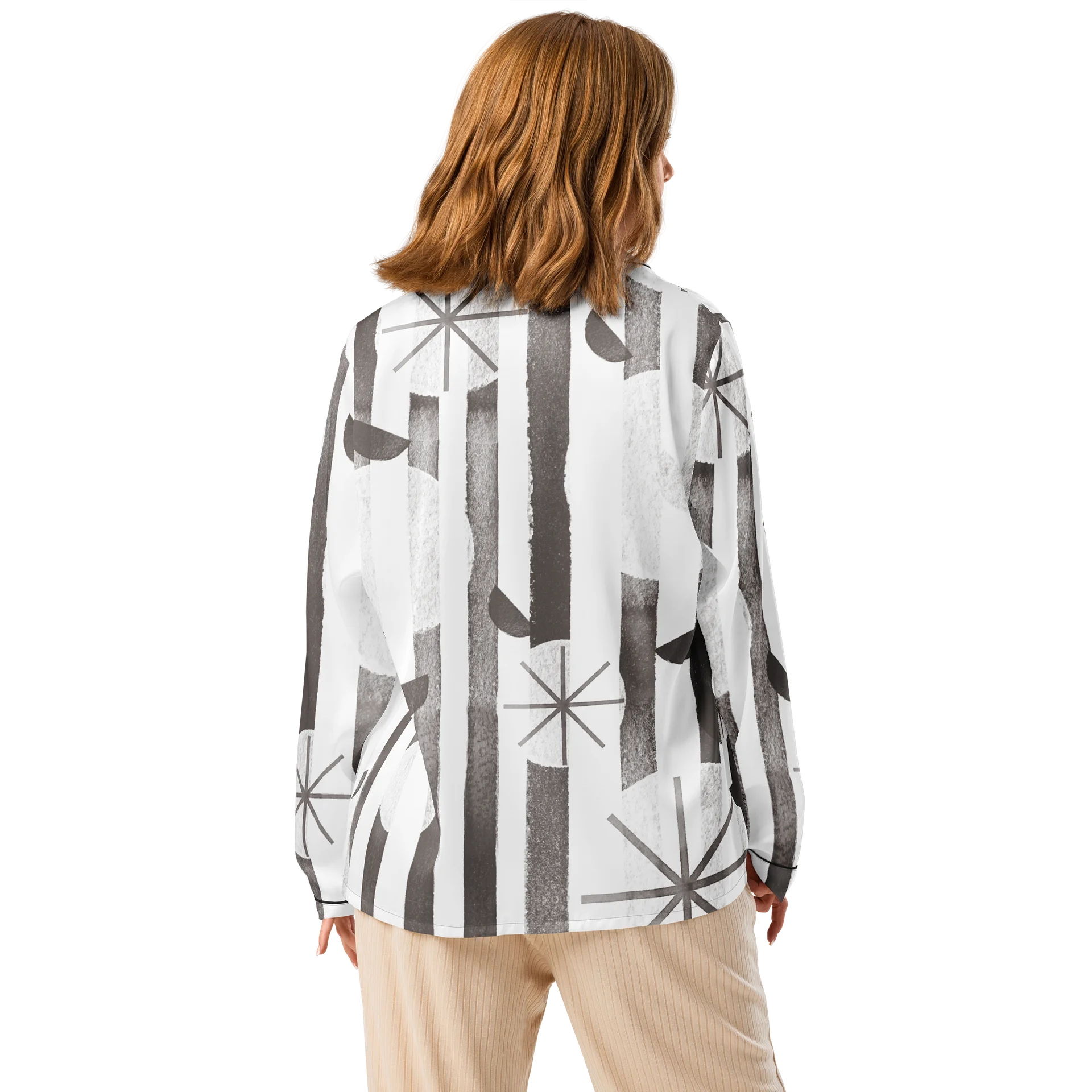 Abstract Moonburst Pajama Top product image (3)