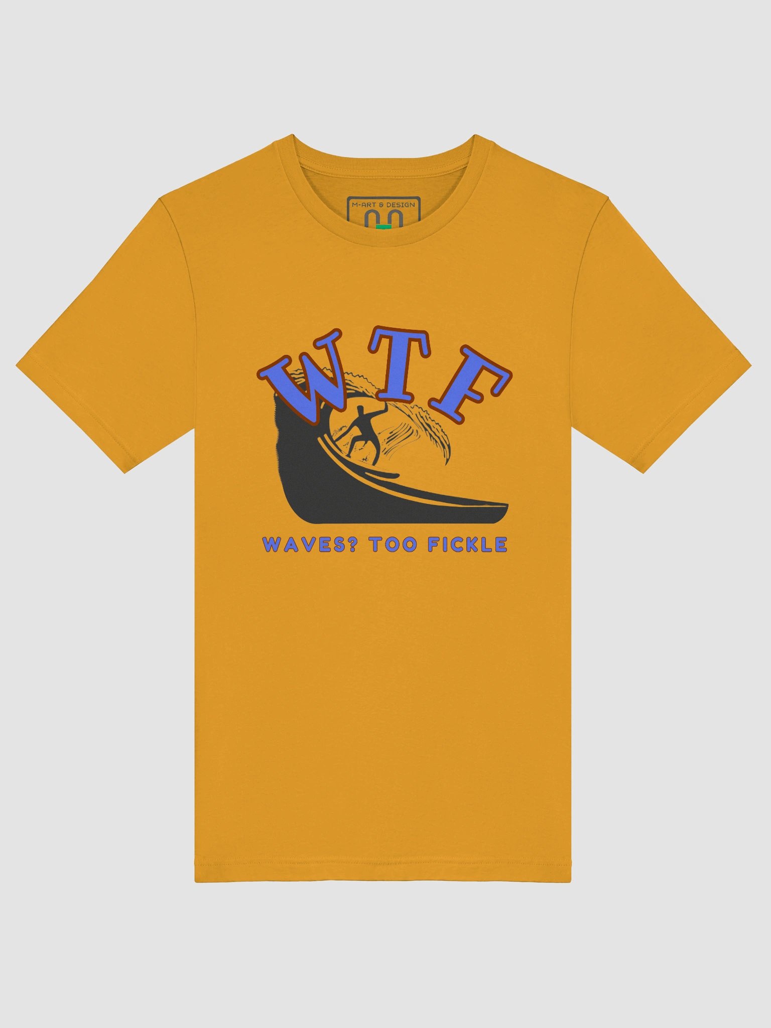 WTF Fickle Waves Surfer T-Shirt product image (5)