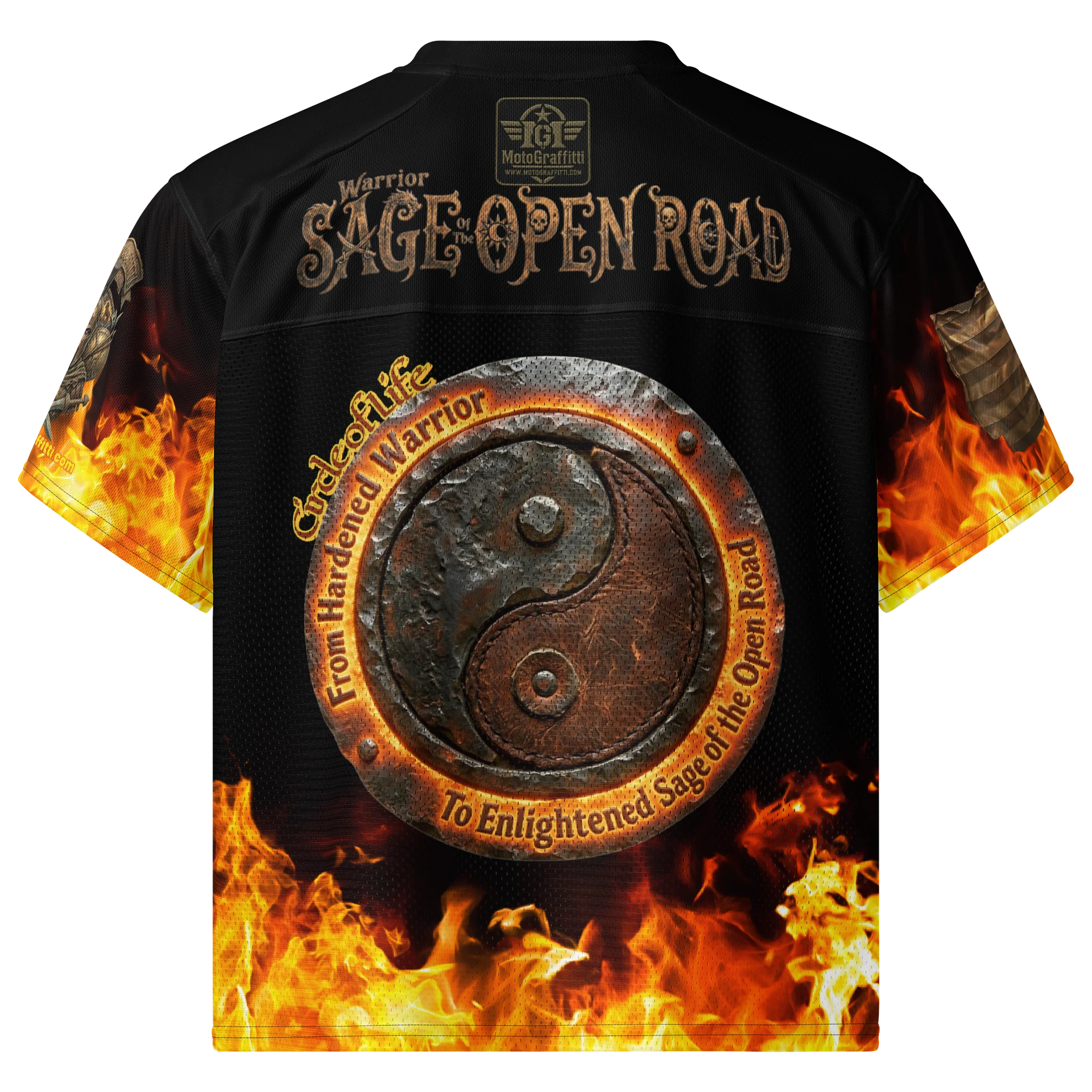 MötoGraffitti Warrior Sage USCRA Football Jersey product image (2)